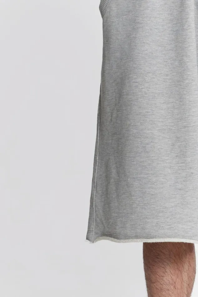 Men Grey Marl Colossus Jersey Shorts Jaded London Shorts and Jorts