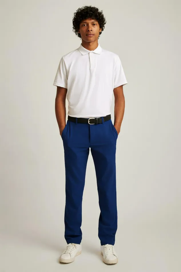 Men Highland Tour Golf Pants Royal Blue Bonobos Joggers and Athleisure