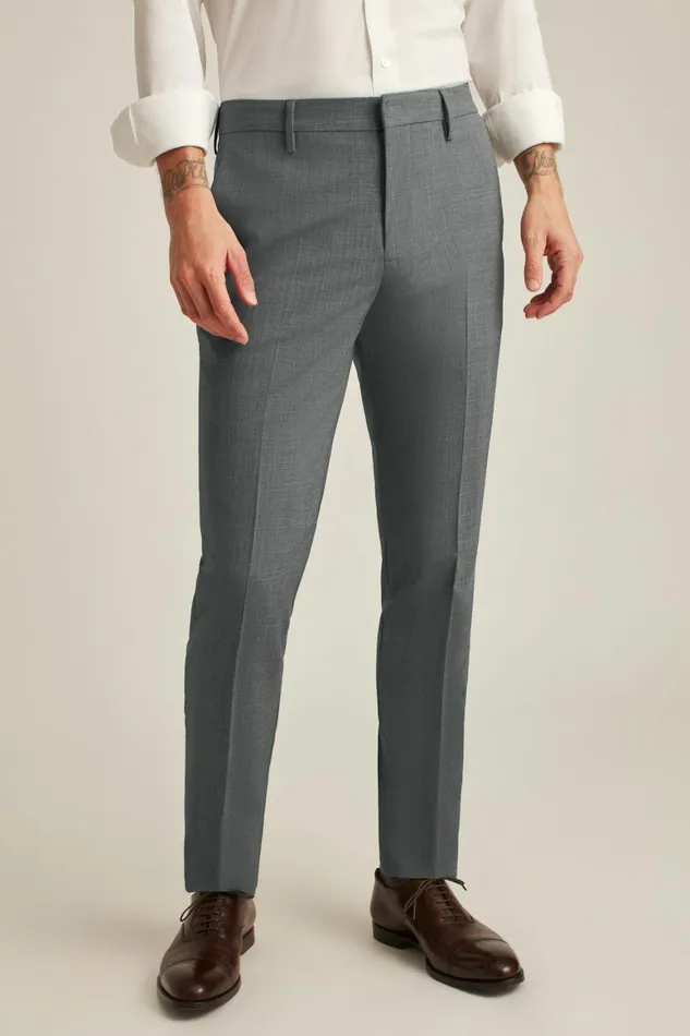 Men Italian Stretch Wool Dress Pants Light Grey Bonobos Dress Pants
