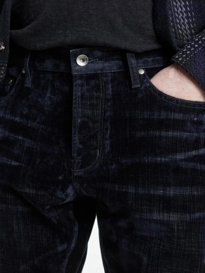 Men Jeans John Varvatos J702 8211 SLIM FIT Ink
