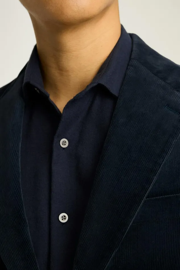 Men Jetsetter Italian Corduroy Suit Dark Blue Bonobos Suits