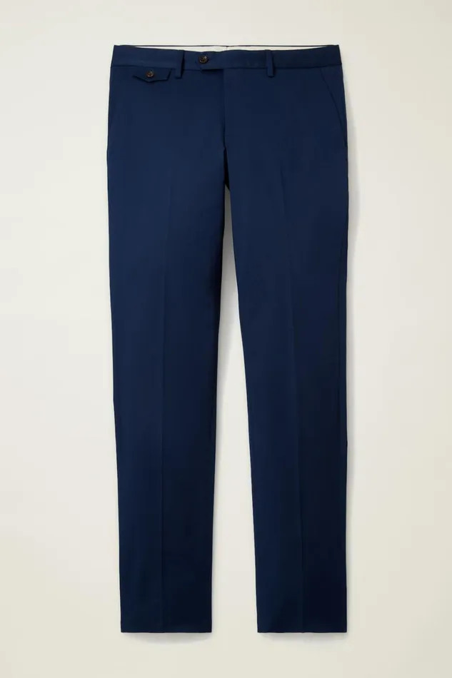 Men Jetsetter Italian Cotton Dress Pant Royal Blue Bonobos Dress Pants