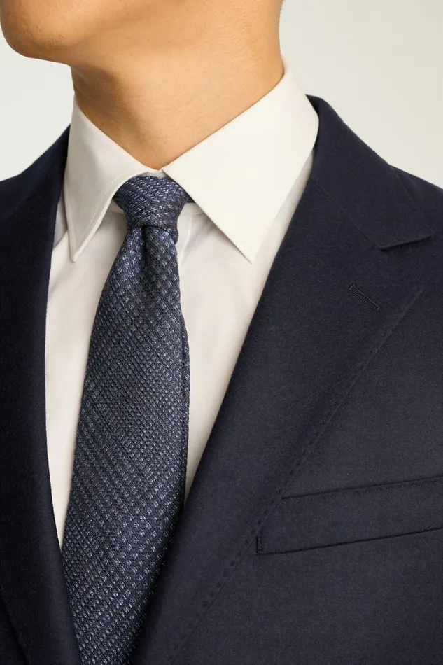 Men Jetsetter Italian Flannel Blazer Dark Navy Blue Bonobos Blazers and Sport Coats