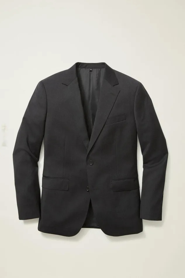 Men Jetsetter Wool Blazer Charcoal Bonobos Blazers and Sport Coats