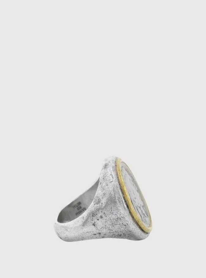 Men Jewelry John Varvatos COIN RING No Color Men Jewelry John Varvatos COIN RING No Color