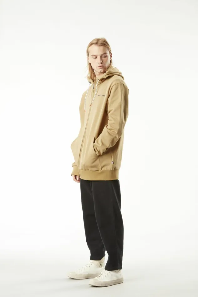 Men KENOMA ZIP HOODIE Picture Organic Clothing Sweats and Hoodies