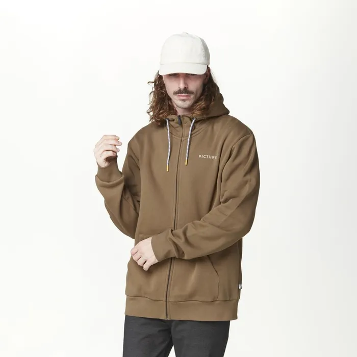 Men KENOMA ZIP HOODIE Picture Organic Clothing Sweats and Hoodies