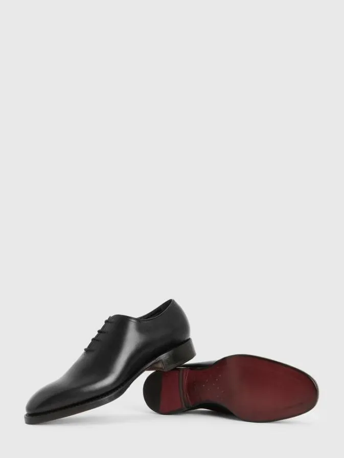 Men Leather Shoes John Varvatos REGENT OXFORD Black