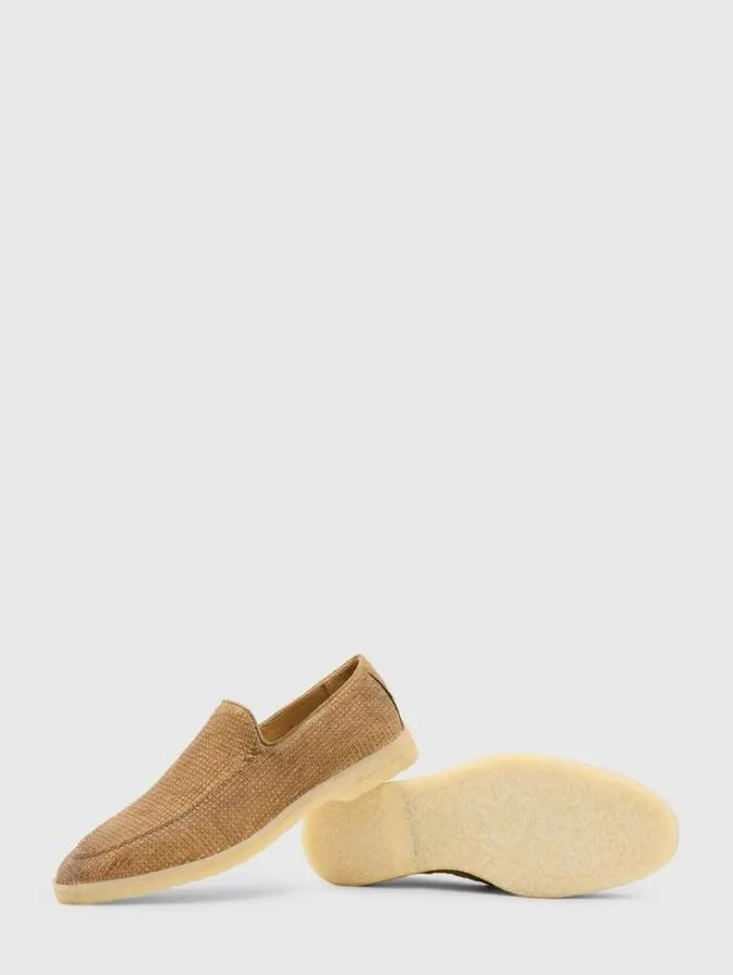 Men Leather Shoes John Varvatos THOMPSON LOAFER Clay