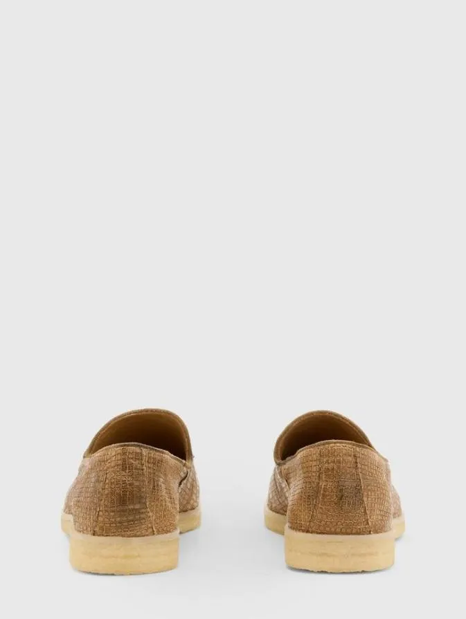 Men Leather Shoes John Varvatos THOMPSON LOAFER Clay