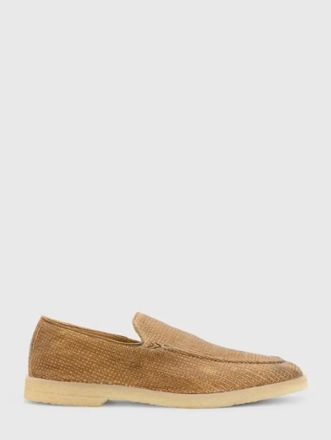 Men Leather Shoes John Varvatos THOMPSON LOAFER Clay