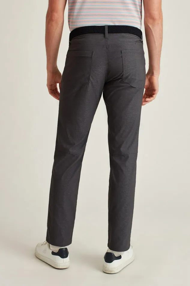 Men Lightweight 5Pocket Golf Pant Heather Smoke Bonobos Golf Pants