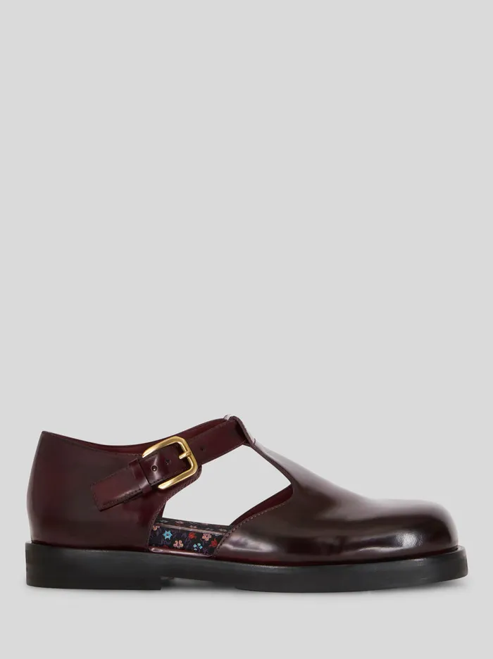 Men Mary Jane Shoes With Buckle Etro Sandals And Clogs