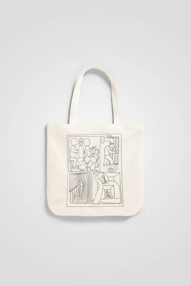 Men Norse Projects Accessories GM X NP Thinking Tote Kit White