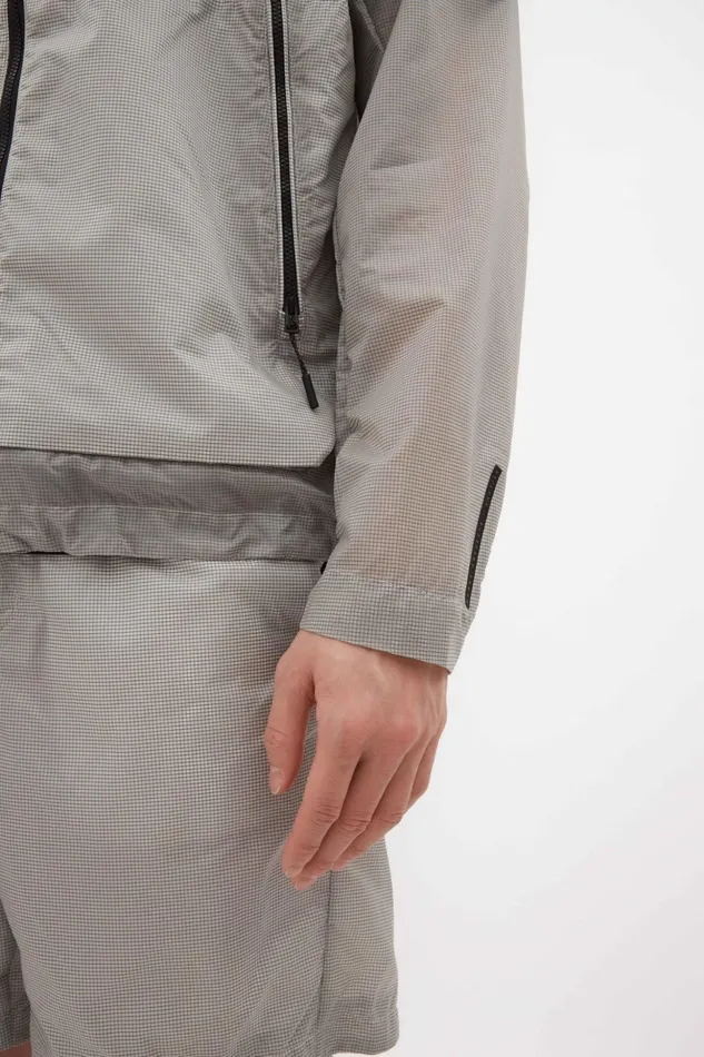 Men Norse Projects Outerwear Pasmo Hooded Windbreaker Jacket Lucid White