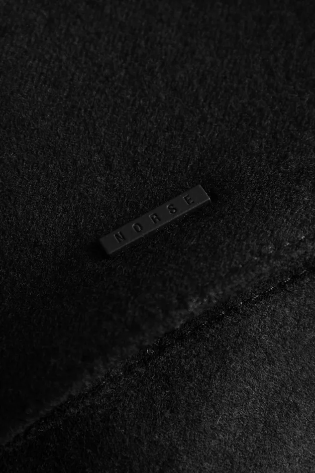 Men Norse Projects Outerwear Technical Field Jacket Loro Piana Clima System Black