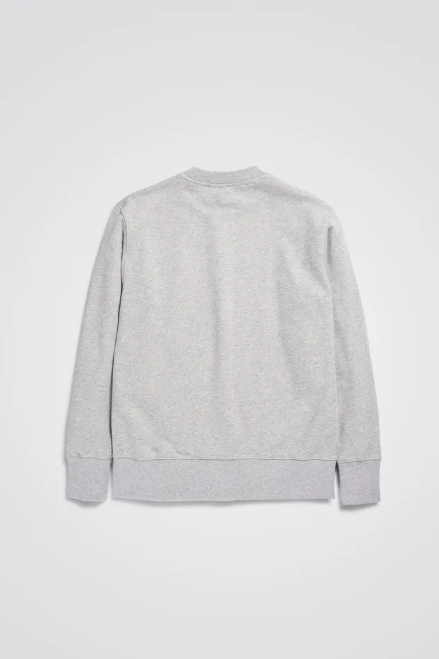 Men Norse Projects Sweatshirts Arne Logo Sweat Lightgreymelange