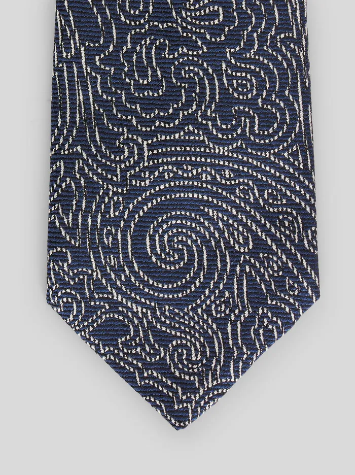 Men Paisley Pattern Jacquard Tie Etro Ties And Pocket Squares