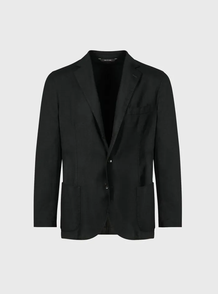 Men Paul Stuart Blazers and Jackets Wool Garment Dyed Jacket Green
