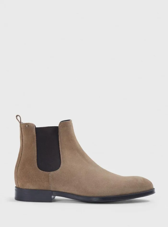 Men Paul Stuart Boots Chelsea Suede Boot Tan