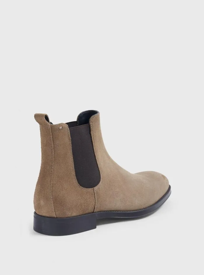 Men Paul Stuart Boots Chelsea Suede Boot Tan