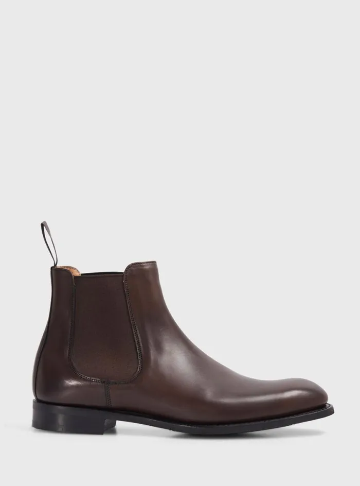 Men Paul Stuart Boots Nelo Leather Chelsea Boot Brown