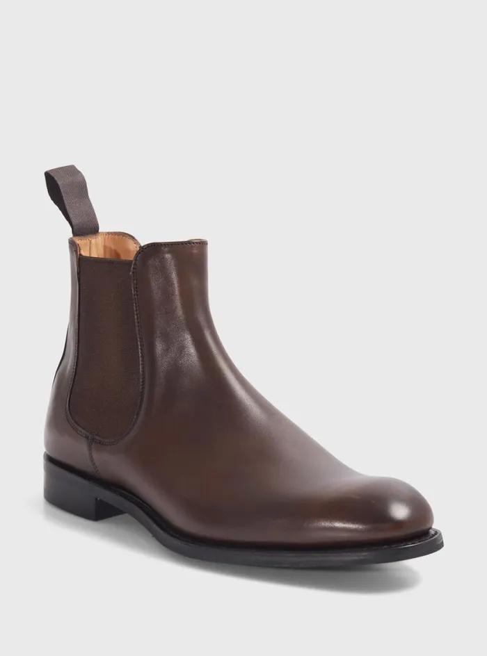 Men Paul Stuart Boots Nelo Leather Chelsea Boot Brown
