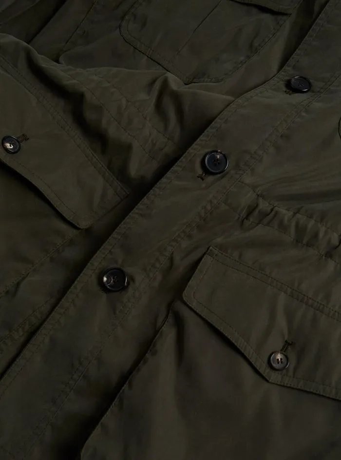 Men Paul Stuart Outerwear Belsetta Safari Jacket Olive