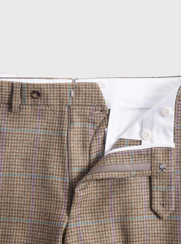 Men Paul Stuart Pants Wool Plaid James Trouser Olive Men Paul Stuart Pants Wool Plaid James Trouser Olive