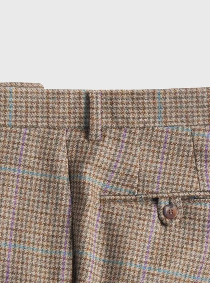 Men Paul Stuart Pants Wool Plaid James Trouser Olive Men Paul Stuart Pants Wool Plaid James Trouser Olive