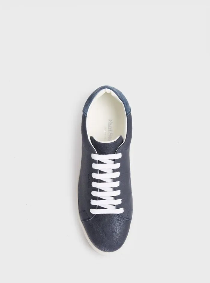 Men Paul Stuart Sneakers Pascal Leather Sneaker Navy Men Paul Stuart Sneakers Pascal Leather Sneaker Navy