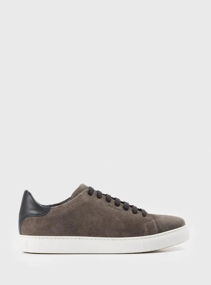 Men Paul Stuart Sneakers Pascal Suede Sneaker Grey