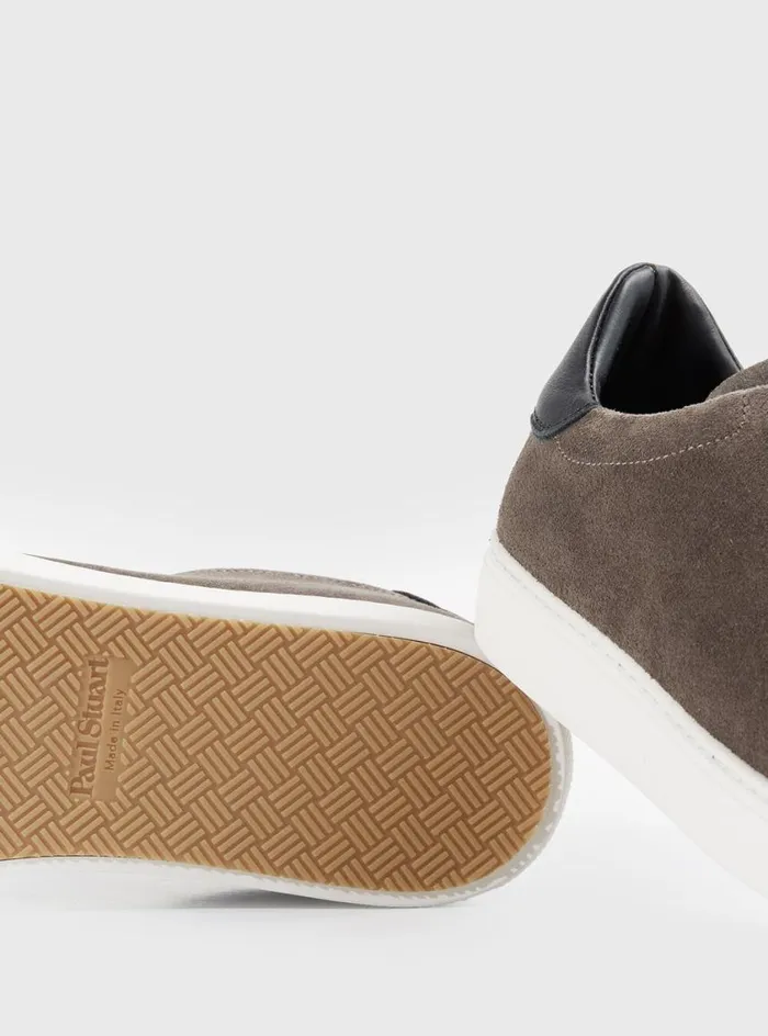 Men Paul Stuart Sneakers Pascal Suede Sneaker Grey Men Paul Stuart Sneakers Pascal Suede Sneaker Grey