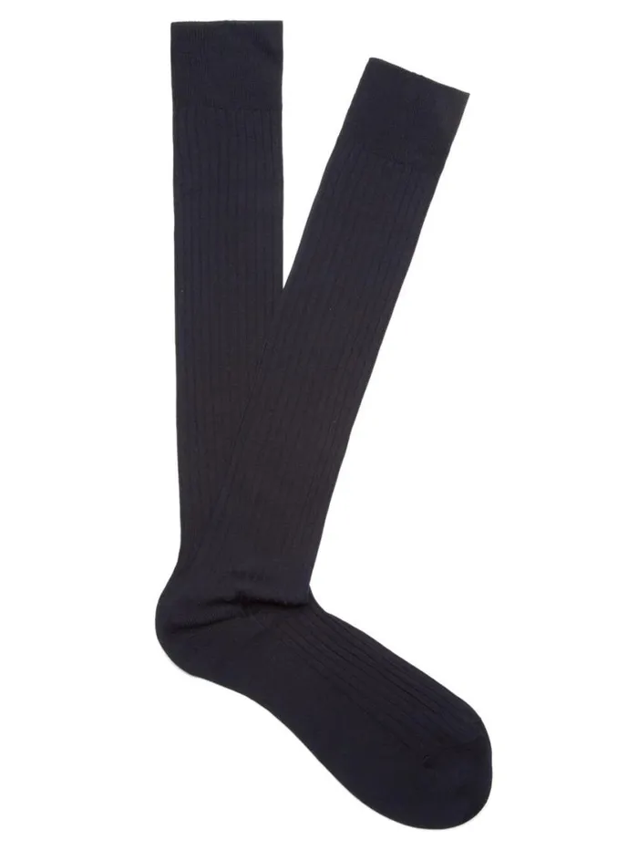 Men Paul Stuart Socks Basic Dress Sock Brown Men Paul Stuart Socks Basic Dress Sock Brown