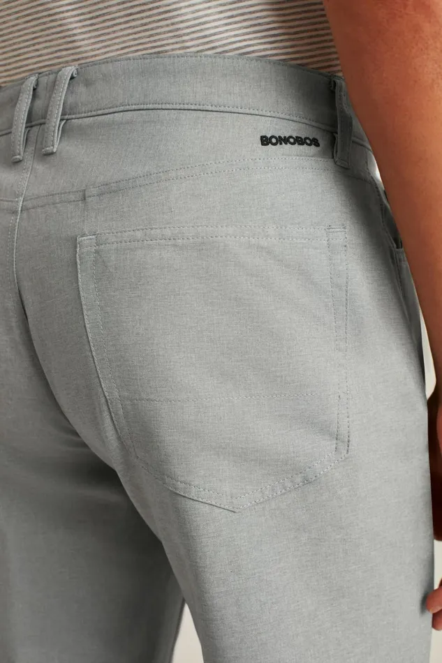 Men Performance Link 5Pocket Pants Heather Grey Bonobos 5Pocket Pants