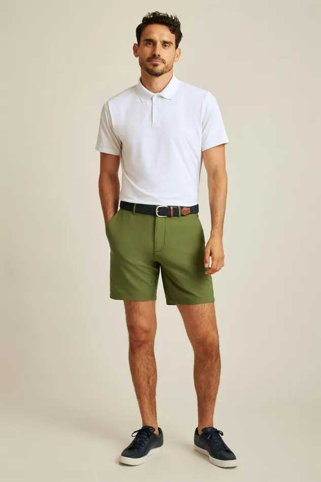Men Performance Link Shorts Winter Moss Bonobos Casual Shorts
