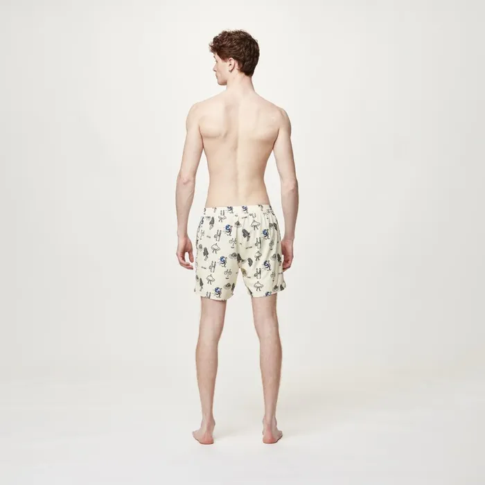 Men PIAU 15 BRDS Picture Organic Clothing Shorts