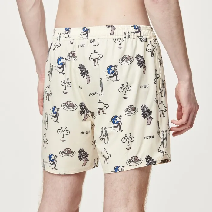 Men PIAU 15 BRDS Picture Organic Clothing Shorts