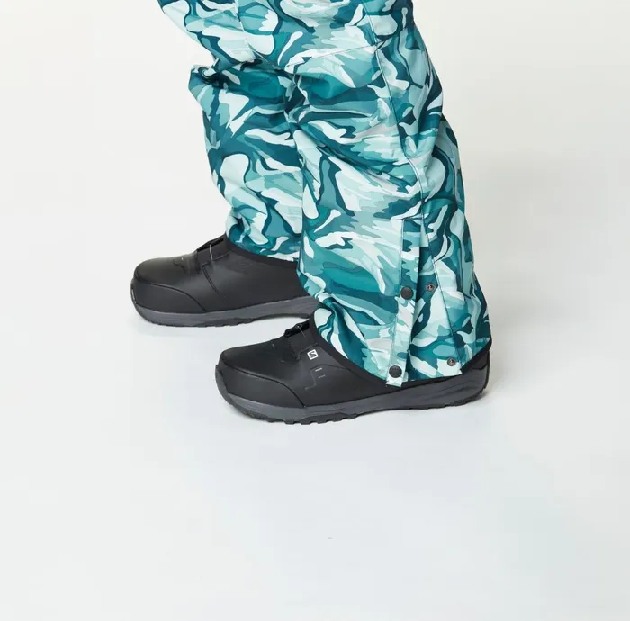 Men PLAN PRINTED PANTS Picture Organic Clothing Snow Pants