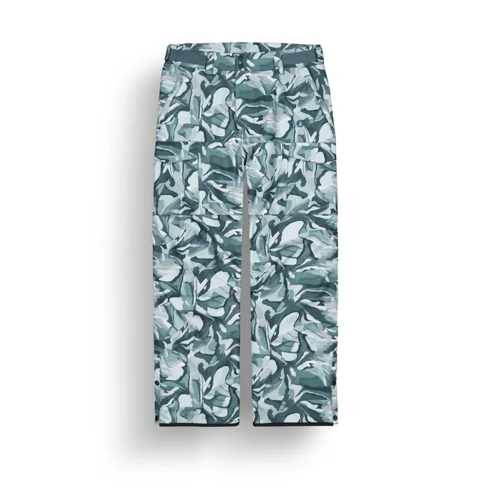 Men PLAN PRINTED PANTS Picture Organic Clothing Snow Pants