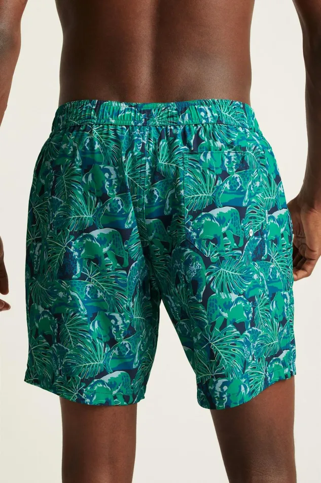 Men Riviera Recycled Swim Trunks Green Prowlers Bonobos Swim Trunks