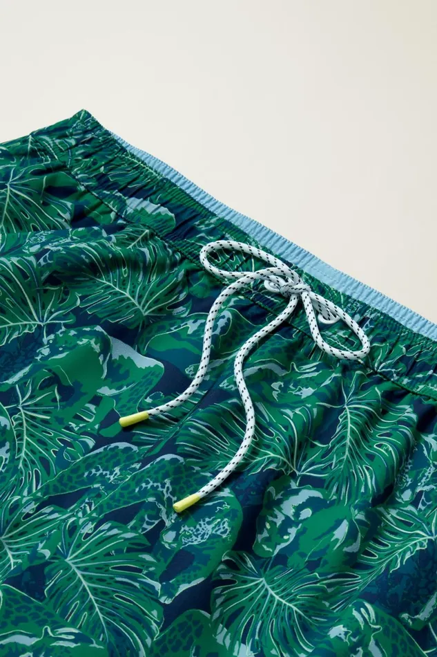 Men Riviera Recycled Swim Trunks Green Prowlers Bonobos Swim Trunks