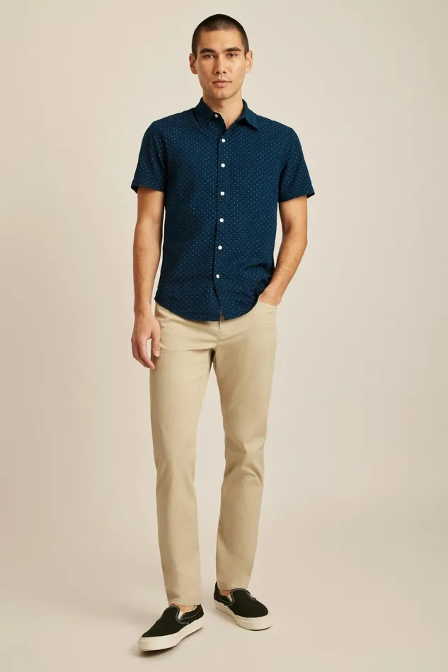 Men Riviera Short Sleeve Shirt Navy Pink Seersucker Dot Bonobos Casual Shirts Men Riviera Short Sleeve Shirt Navy Pink Seersucker Dot Bonobos Casual Shirts