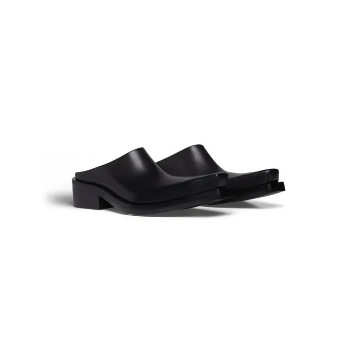Men Sandals and Mules Balenciaga Santiago Mule In Black