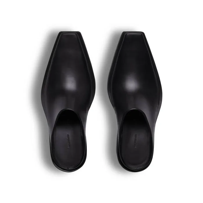 Men Sandals and Mules Balenciaga Santiago Mule In Black