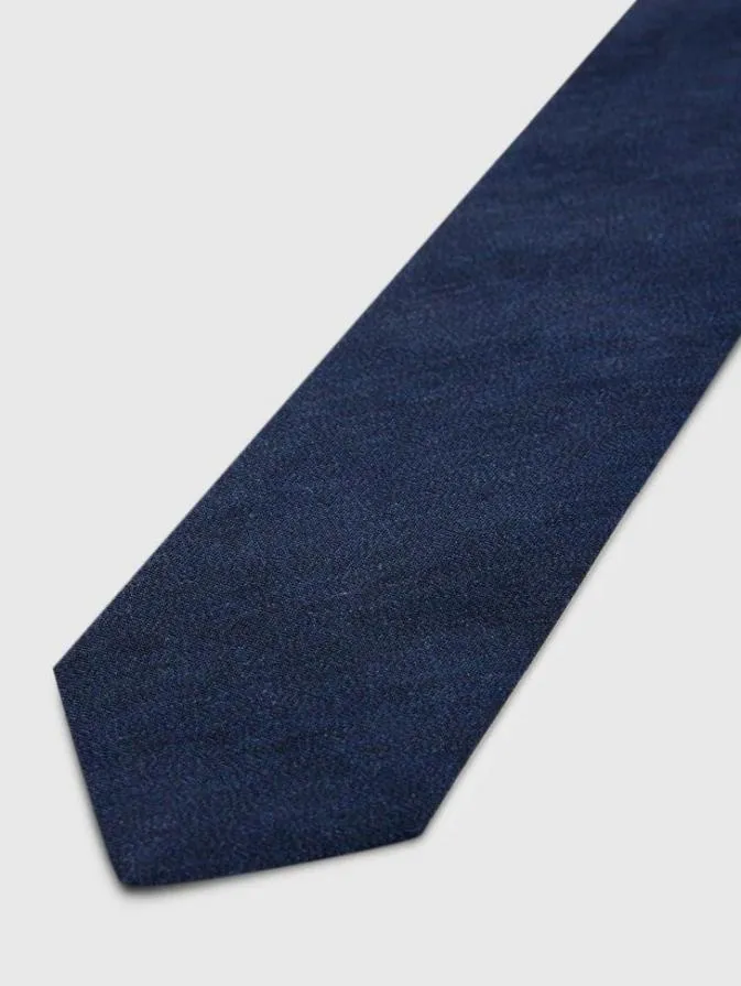 Men Scarves and Ties John Varvatos LEONE SLIM TIE Navy
