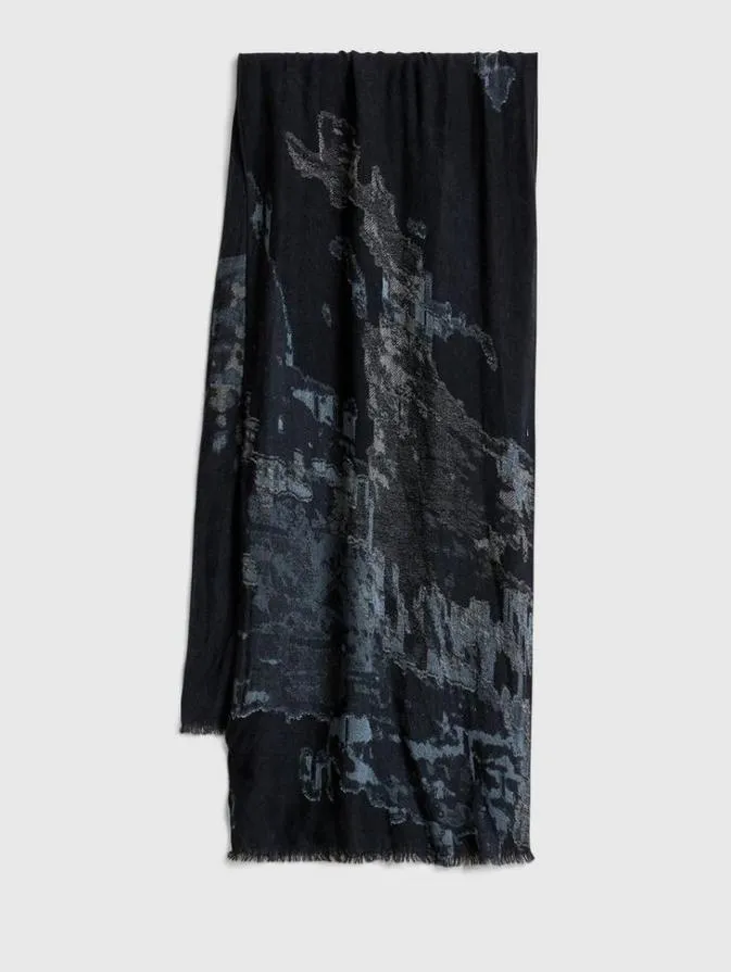 Men Scarves and Ties John Varvatos RENO SCARF Carbon