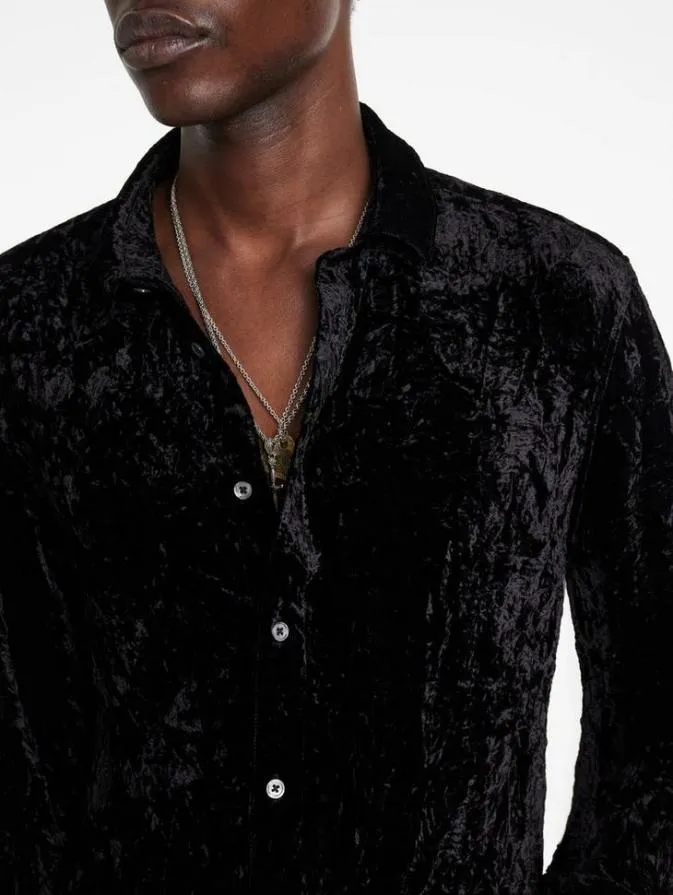 Men Shirts John Varvatos BATIK SHIRT Black