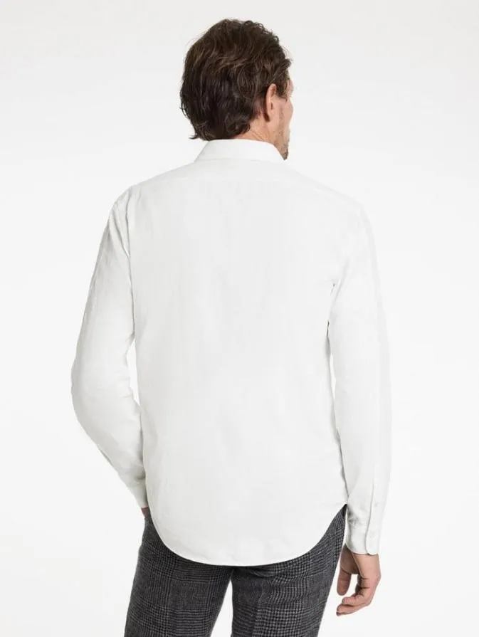 Men Shirts John Varvatos BUCKS SHIRT White