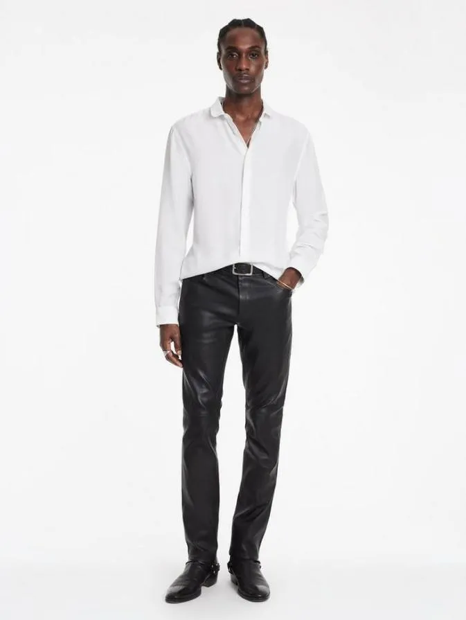 Men Shirts John Varvatos ORCHARD SHIRT White